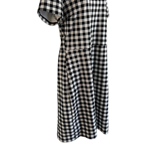 Old Navy | Black and White Checkered Dress - Picture 4 of 6